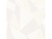 Tapety Yara - Krémová geometrická tapeta na zeď Krémová geometrická tapeta na zeď