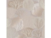 Šedá tapeta na zeď