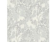 Tapety Yara - Šedo-stříbrná tapeta na zeď Šedo-stříbrná tapeta na zeď