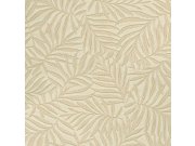 Béžová Tapeta s vinylovým povrchem