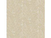 Tapety Yara - Béžovo-zlatá tapeta na zeď Béžovo-zlatá tapeta na zeď