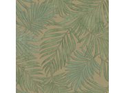 Tapety Yara - Zelená tapeta s listy Zelená tapeta s listy