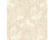 Tapety Yara - Krémovo- béžová tapeta na zeď Krémovo- béžová tapeta na zeď