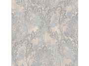 Tapety Yara - Modro-stříbrná tapeta na zeď Modro-stříbrná tapeta na zeď