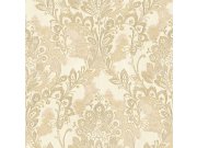 Tapety Yara - Krémovo-zlatá tapeta na zeď Krémovo-zlatá tapeta na zeď