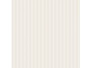 Tapety Yara - Béžovo-bílá proužkovaná tapeta na zeď Béžovo-bílá proužkovaná tapeta na zeď