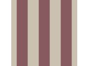 Tapeta na zeď, červeno-béžová, pruhy, , Essential Stripes, ICH Wallcoverings Tapety Yara