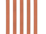 Tapeta na zeď, oranžovo-bílá, pruhy, , Essential Stripes, ICH Wallcoverings Tapety Yara