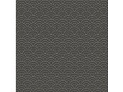 Černo-zlatá tapeta na zeď, obloukový vzor, Batabasta, ICH Wallcoverings Tapety Yara