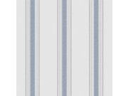 Tapeta na zeď, modrá, pruhy, , Essential Stripes, ICH Wallcoverings