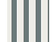 Tapety Yara - Tmavá tyrkysová tapeta s pruhy 6508-3 Tmavá tyrkysová tapeta s pruhy 6508-3