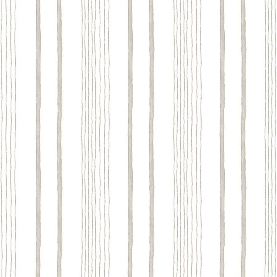 Bílá tapeta s šedými pruhy - Tapety Yara