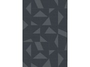 Šedá geometrická obrazová tapeta - 357232