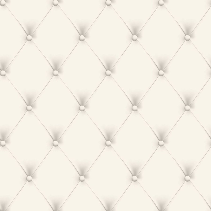 Krémová tapeta design polstrování 346832 - Tapety Yara