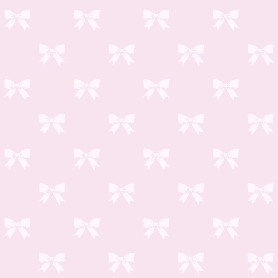 Růžová tapeta pro holky - mašličky 346844 Růžová tapeta pro holky - mašličky 346844