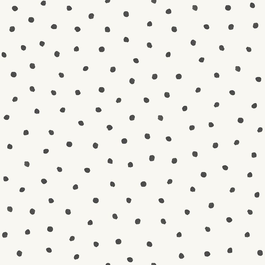 Tapety Yara - Metalická tapeta s černými puntíky - 347699 Metalická tapeta s černými puntíky - 347699 - Tapety Yara
