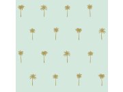 Tapeta zelená se zlatými palmami, Paradise, Esta Home Tapety Yara