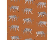 Tapety Yara - Tapeta hnědá s leopardy 139178 Tapeta hnědá s leopardy 139178