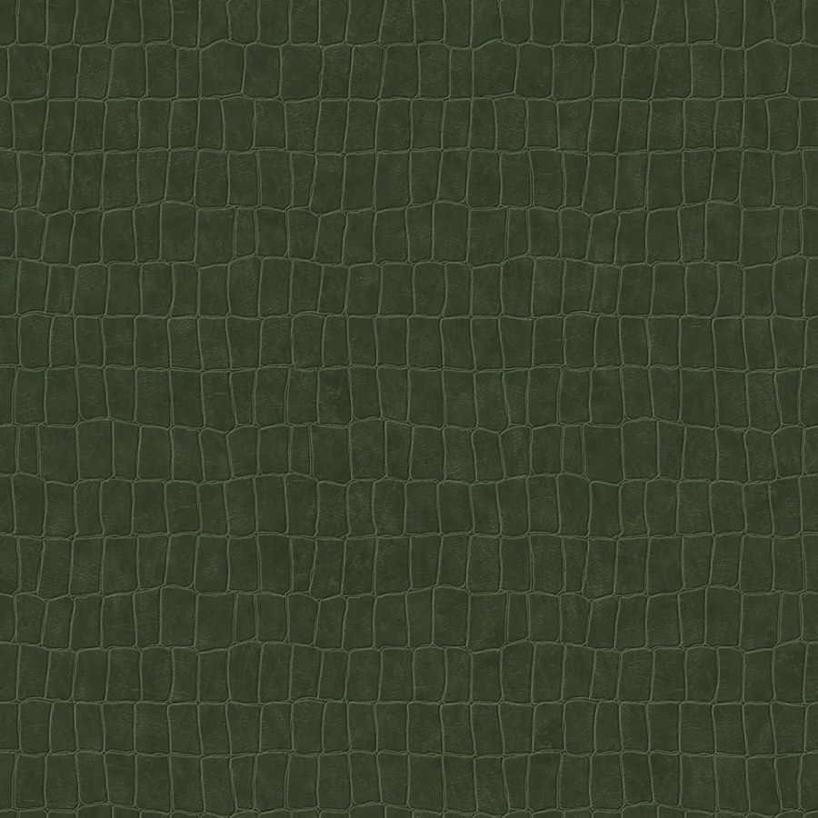 Tapety Yara - Zelená tapeta na zeď- imitace kůže 139187 Zelená tapeta na zeď- imitace kůže 139187 - Tapety Yara