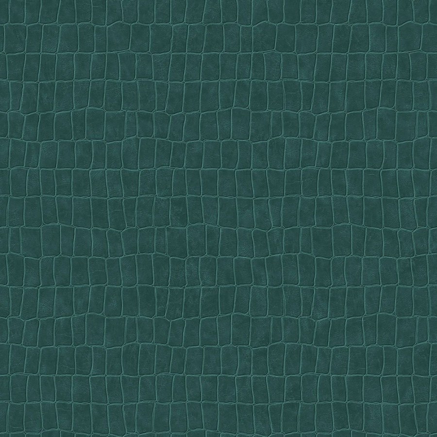 Tapety Yara - Zelená tapeta na zeď- imitace kůže 139188 Zelená tapeta na zeď- imitace kůže 139188 - Tapety Yara