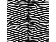 Černobílá tapeta - imitace kůže zebry 136807