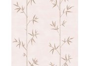 Tapety Yara - Hnědobéžová tapeta na zeď Hnědobéžová tapeta na zeď