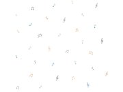 Tapety Yara - Tapeta s notami 451-1 Tapeta s notami 451-1