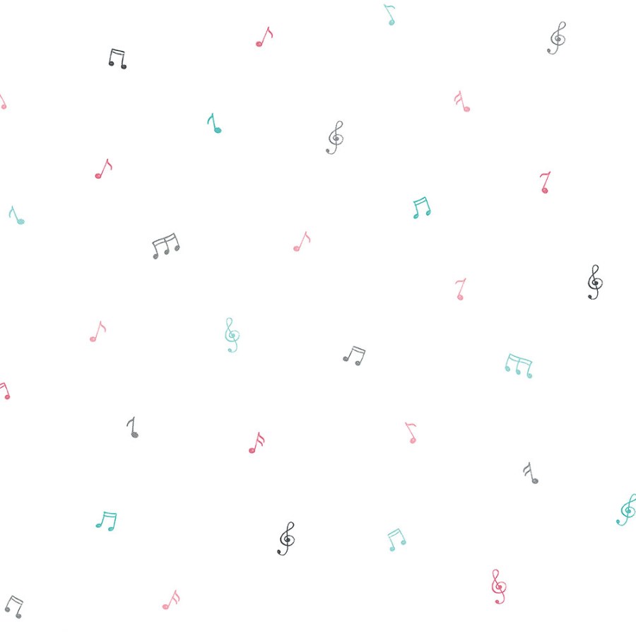 Tapety Yara - Veselá tapeta s notami 451-2 Veselá tapeta s notami 451-2 - Tapety Yara