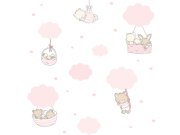 Tapety Yara - Tapeta se zvířátky na obláčcích 452-2 Tapeta se zvířátky na obláčcích 452-2