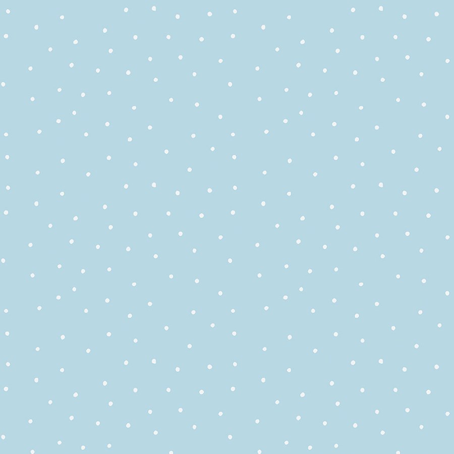 Modrá tapeta s puntíky 459-1 - Tapety Yara