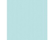 Tapety Yara - Tyrkysová tapeta s látkovou texturou 463-2 Tyrkysová tapeta s látkovou texturou 463-2