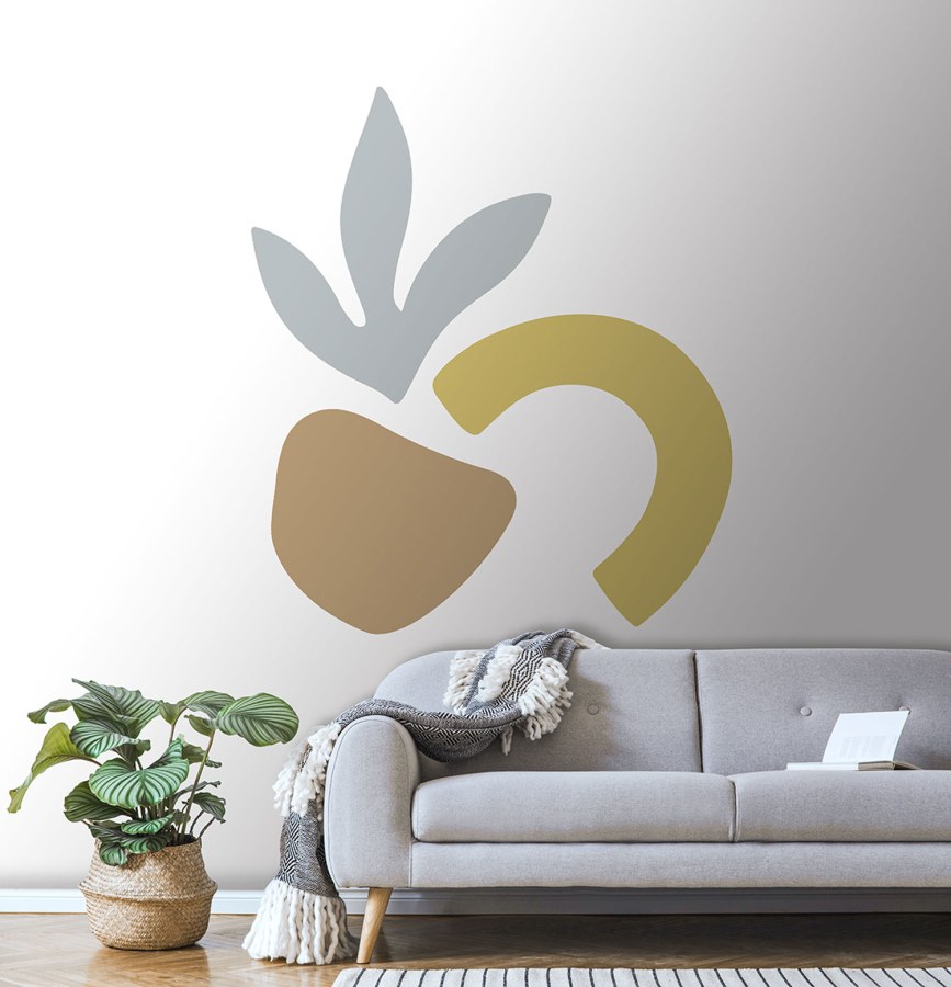 Předklížená variabilní dekorace na zeď - Tapety Yara