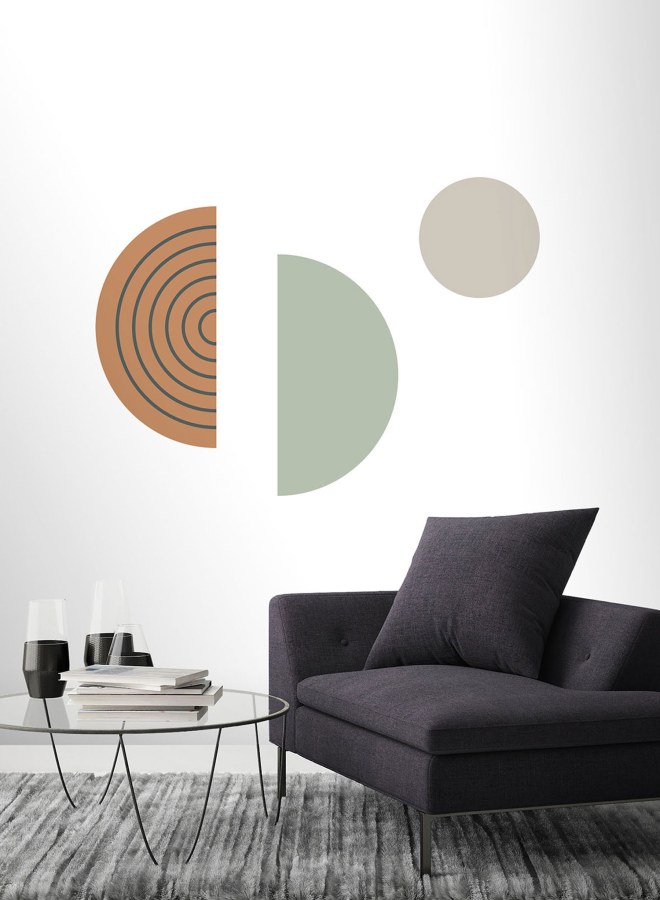 Předklížená variabilní dekorace na zeď - Tapety Yara