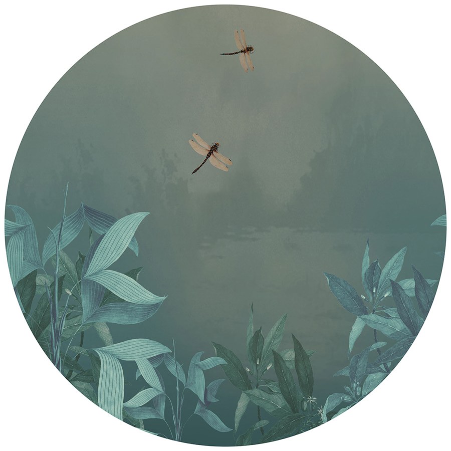 Tapety Yara - Předklížená kruhová tapeta na zeď Předklížená kruhová tapeta na zeď - Tapety Yara