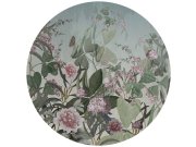 Tapety Yara - Předklížená kruhová květinová tapeta na zeď Předklížená kruhová květinová tapeta na zeď