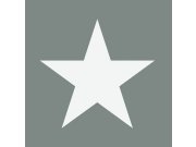 Tapety Yara - Tmavě šedá tapeta s bílými hvězdami 138950 Tmavě šedá tapeta s bílými hvězdami 138950