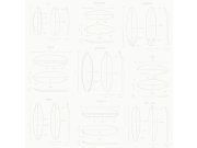 Přírodní tapeta s nákresy surfů 128869