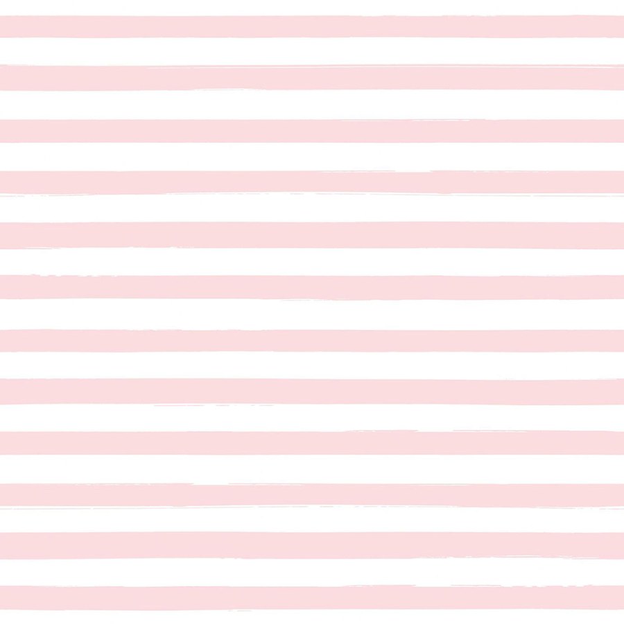 Bílorůžová tapeta s pruhy - Tapety Yara