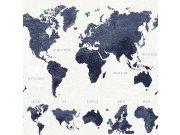 Tapeta mapa světa, Regatta Crew, Esta Home Tapety Yara