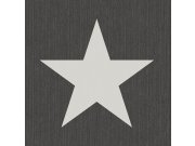 Tapeta černá s hvězdami 138979