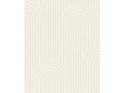 Tapety Yara - Bílá geometrická Tapeta 312430 Bílá geometrická Tapeta 312430