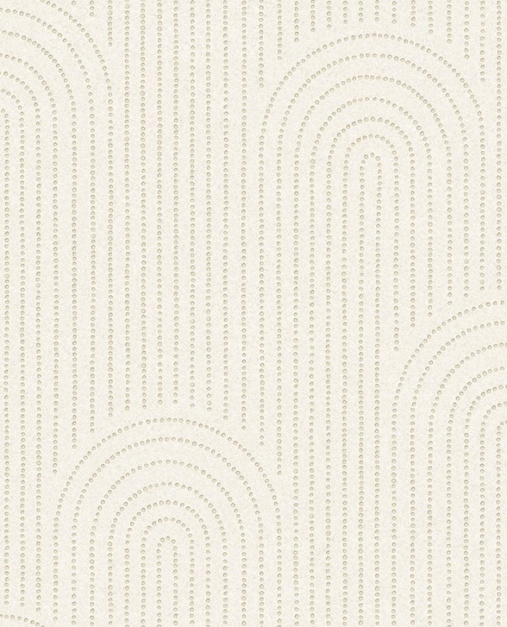 Bílá geometrická Tapeta 312430 - Tapety Yara