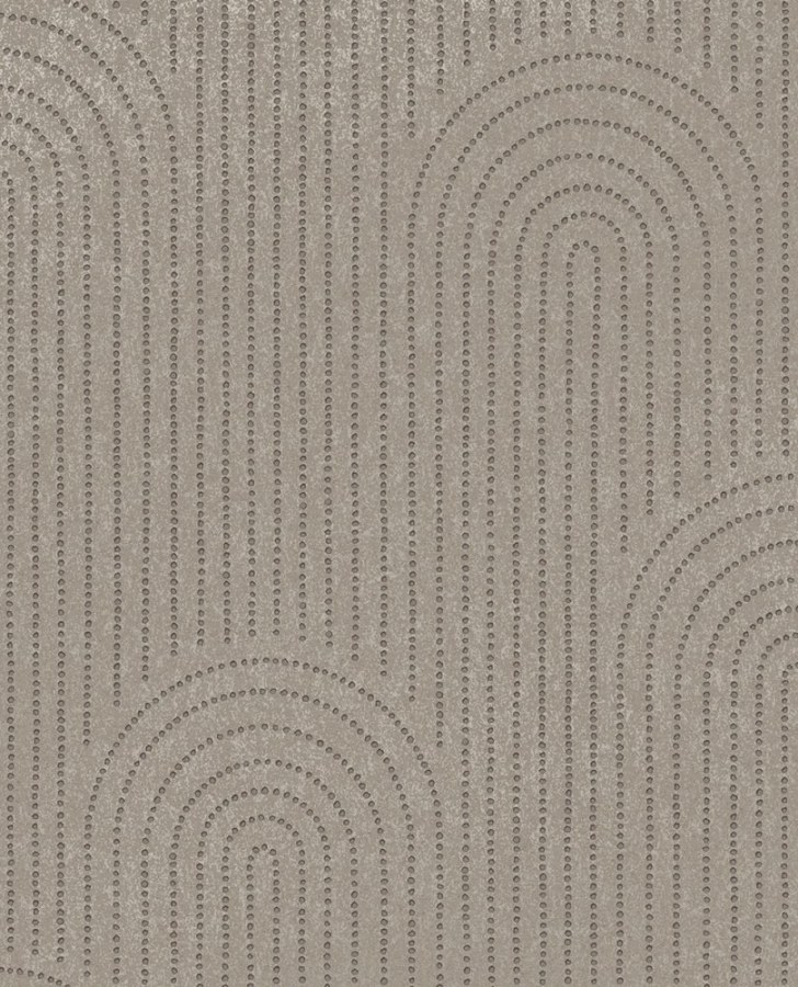 Šedá geometrická tapeta na zeď - Tapety Yara