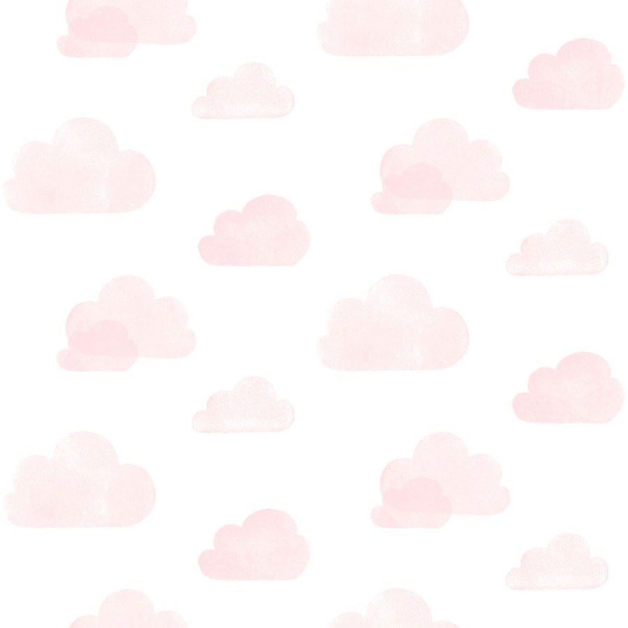 Tapety Yara - Tapeta bílá s růžovými mráčky 138929 Tapeta bílá s růžovými mráčky 138929 - Tapety Yara