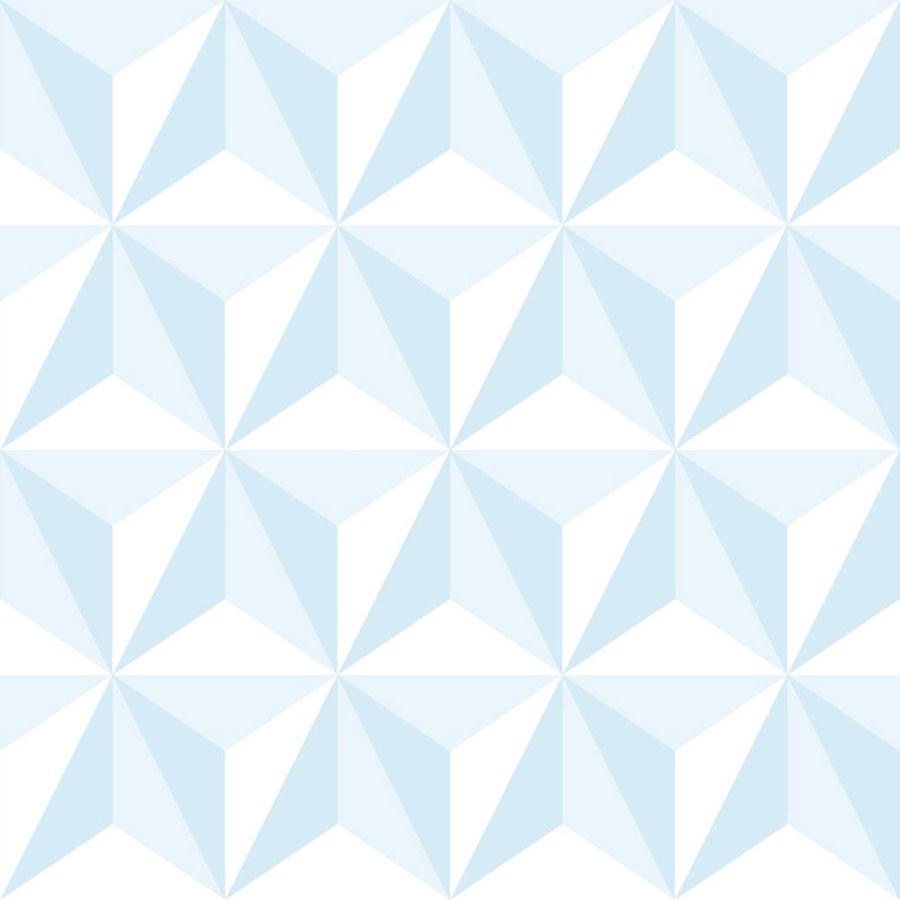 Tapety Yara - Modro-bílá tapeta na zeď Modro-bílá tapeta na zeď - Tapety Yara