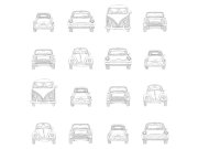 Tapety Yara - Černobílá Tapeta Auta 138941 Černobílá Tapeta Auta 138941