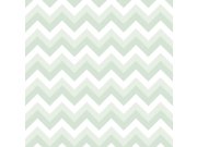 Bílo-zelená tapeta na zeď