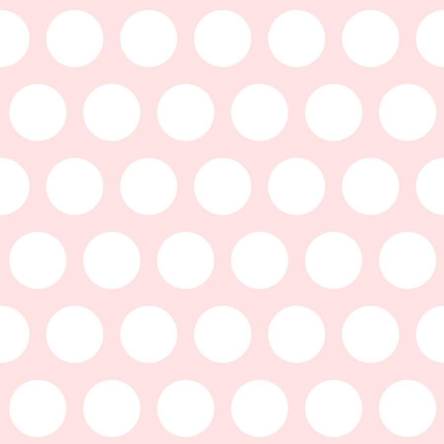 Tapety Yara - Růžová tapeta s bílými puntíky 128859 Růžová tapeta s bílými puntíky 128859 - Tapety Yara