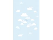 Tapety Yara - Modrá tapeta s bílými mráčky 158842 Modrá tapeta s bílými mráčky 158842