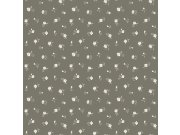 Tapety Yara - Hnědá tapeta s květinovým vzorem 139238 Hnědá tapeta s květinovým vzorem 139238